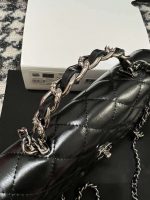 chanel ap3645 woc wallet on chain black shiny crumpled calfskin strass ruthenium finish metal 003 luxibags.ru .jpg