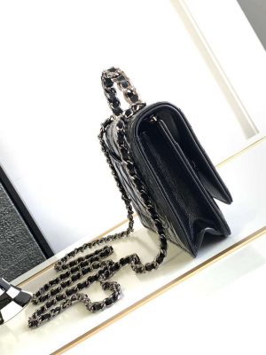 chanel ap3645 woc wallet on chain black shiny crumpled calfskin strass ruthenium finish metal 011 luxibags.ru .jpg