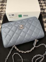 chanel ap3645 woc wallet on chain blue shiny crumpled calfskin strass ruthenium finish metal 05 luxibags.ru .jpg
