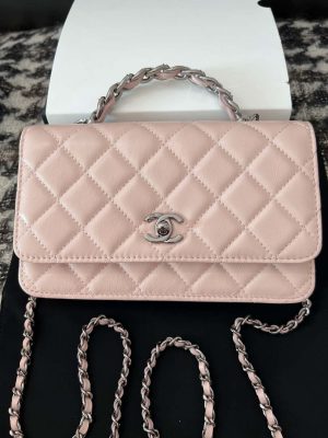 chanel ap3645 woc wallet on chain pink shiny crumpled calfskin strass ruthenium finish metal 01 luxibags.ru .jpg