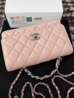 chanel ap3645 woc wallet on chain pink shiny crumpled calfskin strass ruthenium finish metal 06 luxibags.ru .jpg