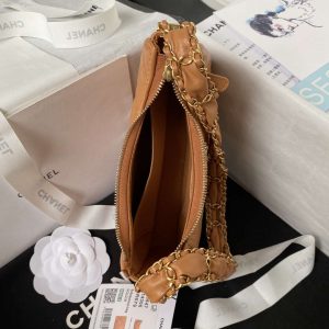 chanel ap3647 23k small hobo bag lambskin gold metal caramel 007 luxibags.ru .jpg