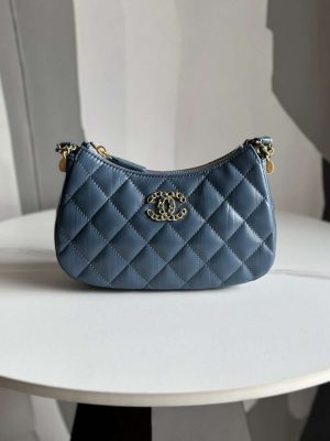 chanel ap3647 23k small hobo bag lambskin gold metal navy blue 001 luxibags.ru .jpg