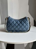 chanel ap3647 23k small hobo bag lambskin gold metal navy blue 002 luxibags.ru .jpg