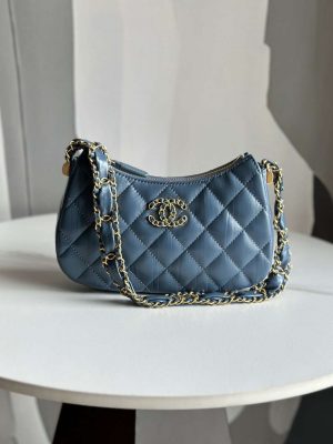 chanel ap3647 23k small hobo bag lambskin gold metal navy blue 009 luxibags.ru .jpg