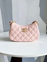 chanel ap3647 23k small hobo bag lambskin gold metal pink 002 luxibags.ru .jpg