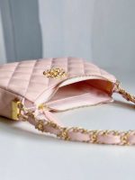 chanel ap3647 23k small hobo bag lambskin gold metal pink 006 luxibags.ru .jpg