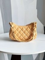 chanel ap3647 23k small hobo bag lambskin gold metal tan 002 luxibags.ru .jpg