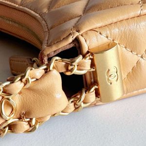 chanel ap3647 23k small hobo bag lambskin gold metal tan 006 luxibags.ru .jpg