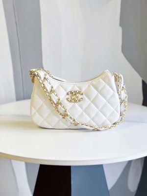 chanel ap3647 23k small hobo bag lambskin gold metal white 001 luxibags.ru .jpg
