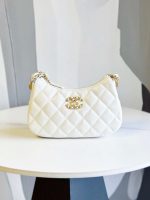 chanel ap3647 23k small hobo bag lambskin gold metal white 002 luxibags.ru .jpg
