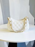chanel ap3647 23k small hobo bag lambskin gold metal white 003 luxibags.ru .jpg