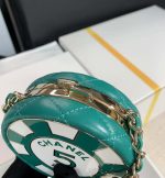 chanel ap3704 clutch with chain lambskin enamel gold tone metal green white 006 luxibags.ru .jpg