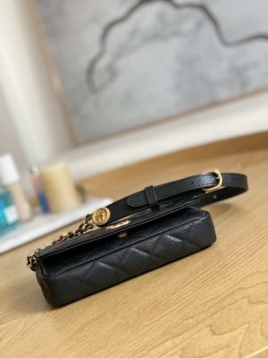 chanel ap81210 belt pocket bag black 007 luxibags.ru .jpg