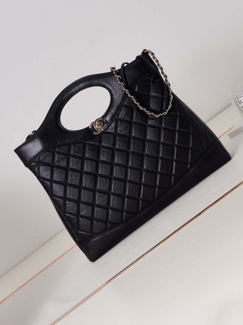 chanel as1010 31 larage shopping bag shiny lambskin black 001 luxibags.ru .jpg