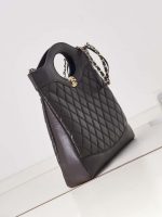 chanel as1010 31 larage shopping bag shiny lambskin dark brown 003 luxibags.ru .jpg