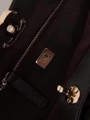 chanel as1010 31 larage shopping bag shiny lambskin dark brown 008 luxibags.ru .jpg