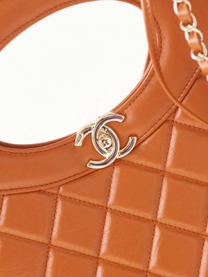 chanel as1010 31 larage shopping bag shiny lambskin light orange 002 luxibags.ru .jpg