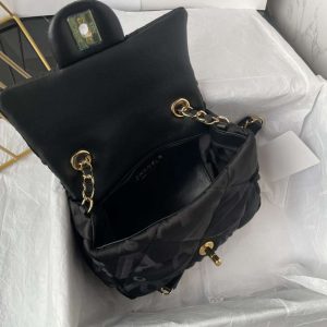 chanel as1115 small flap bag satin fabric black 008 luxibags.ru .jpg