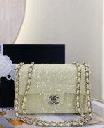 chanel as1116 samll flap sequin bag sparkling bingbing 20cm beige 001 luxibags.ru .jpg