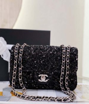chanel as1116 samll flap sequin bag sparkling bingbing 20cm black 002 luxibags.ru .jpg