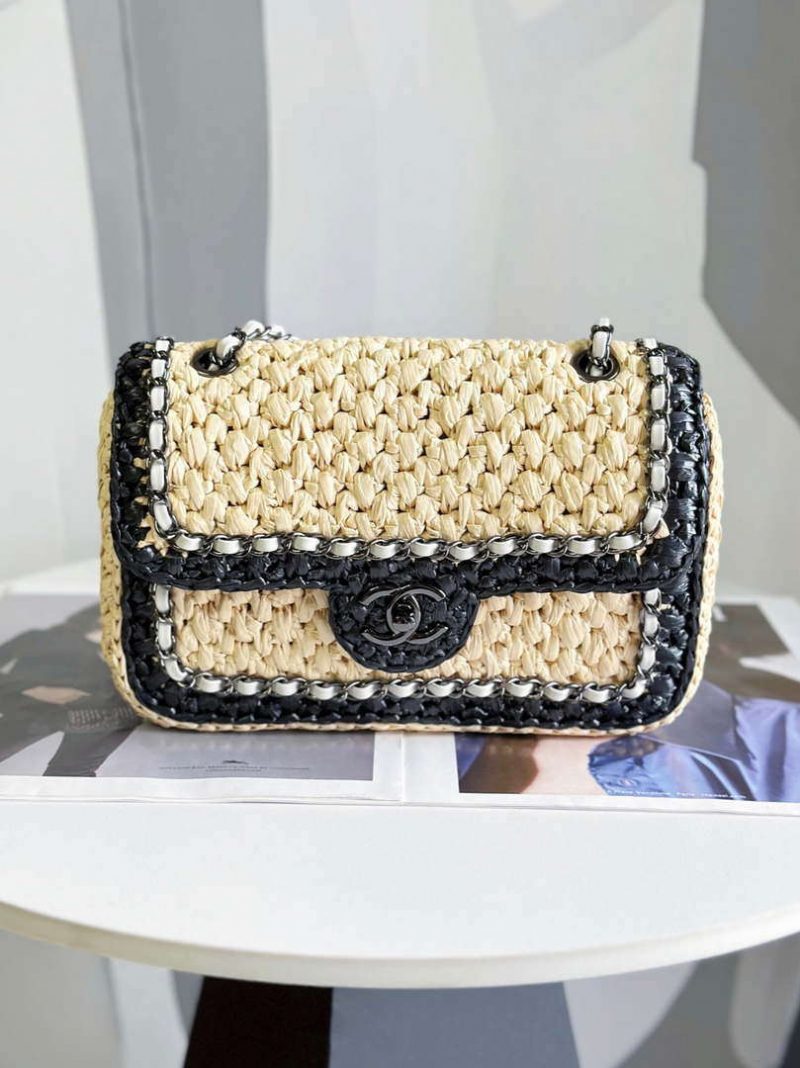 chanel as1116 small flap bag raffia a69900 beige black 001 luxibags.ru .jpg