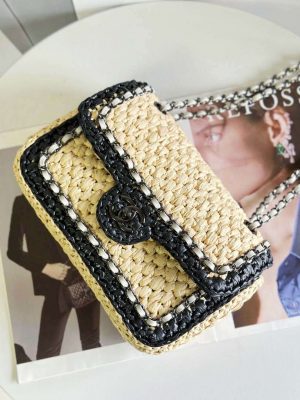 chanel as1116 small flap bag raffia a69900 beige black 002 luxibags.ru .jpg