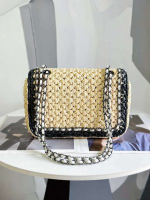 chanel as1116 small flap bag raffia a69900 beige black 003 luxibags.ru .jpg