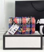 chanel as1116 small flap bag woolen a69900 pink blue 001 luxibags.ru .jpg