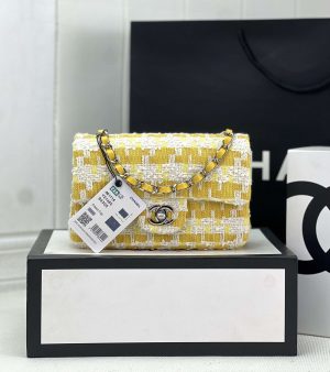 chanel as1116 small flap bag woolen a69900 yellow 001 luxibags.ru .jpg