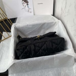 chanel as1118 flap bag satin fabric black 008 luxibags.ru .jpg