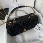 chanel as1118 flap bag satin fabric black 009 luxibags.ru .jpg