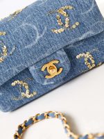 chanel as1119 small flap classic handbag blue denim beaded sequin bag 002 luxibags.ru .jpg