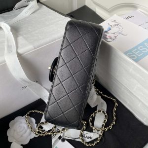 chanel as1787 mini flap bag football lambskin black gold 006 luxibags.ru .jpg