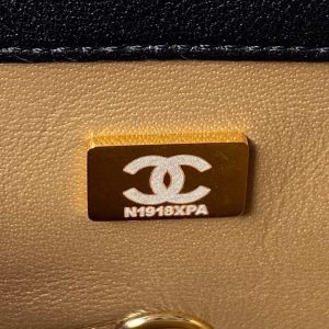 chanel as1787 mini flap bag football lambskin black gold 009 luxibags.ru .jpg