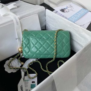 chanel as1787 mini flap bag football lambskin green gold 002 luxibags.ru .jpg
