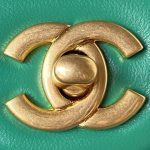 chanel as1787 mini flap bag football lambskin green gold 003 luxibags.ru .jpg