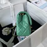 chanel as1787 mini flap bag football lambskin green gold 005 luxibags.ru .jpg