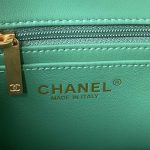 chanel as1787 mini flap bag football lambskin green gold 008 luxibags.ru .jpg