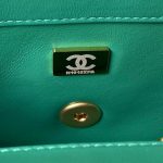 chanel as1787 mini flap bag football lambskin green gold 009 luxibags.ru .jpg