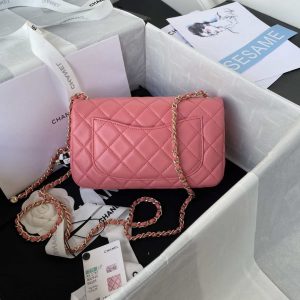 chanel as1787 mini flap bag football lambskin pink gold 002 luxibags.ru .jpg