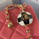chanel as1787 mini flap bag football lambskin pink gold 004 luxibags.ru .jpg