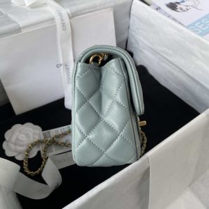 chanel as1787 mini flap bag lambskin blue gold 005 luxibags.ru .jpg
