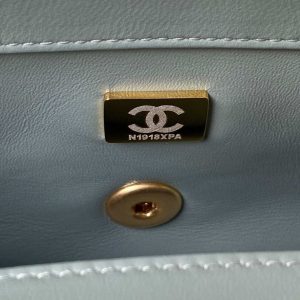 chanel as1787 mini flap bag lambskin blue gold 009 luxibags.ru .jpg
