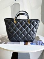 chanel as2120 small shopping bag lambskin black 002 luxibags.ru .jpg