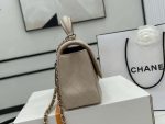 chanel as2431 mini flap apricot with brown lambskin bag with top handle gold 005 luxibags.ru .jpg