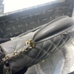 chanel as2431 mini flap lambskin bag with top handle gray bright gold 004 luxibags.ru .jpg