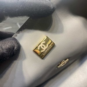 chanel as2431 mini flap lambskin bag with top handle gray bright gold 009 luxibags.ru .jpg