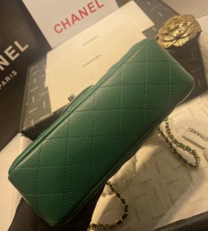chanel as2431 mini flap lambskin bag with top handle green bright gold 005 luxibags.ru .jpg