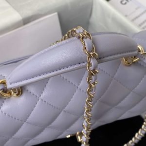 chanel as2431 mini flap lambskin bag with top handle light gold purple 004 luxibags.ru .jpg